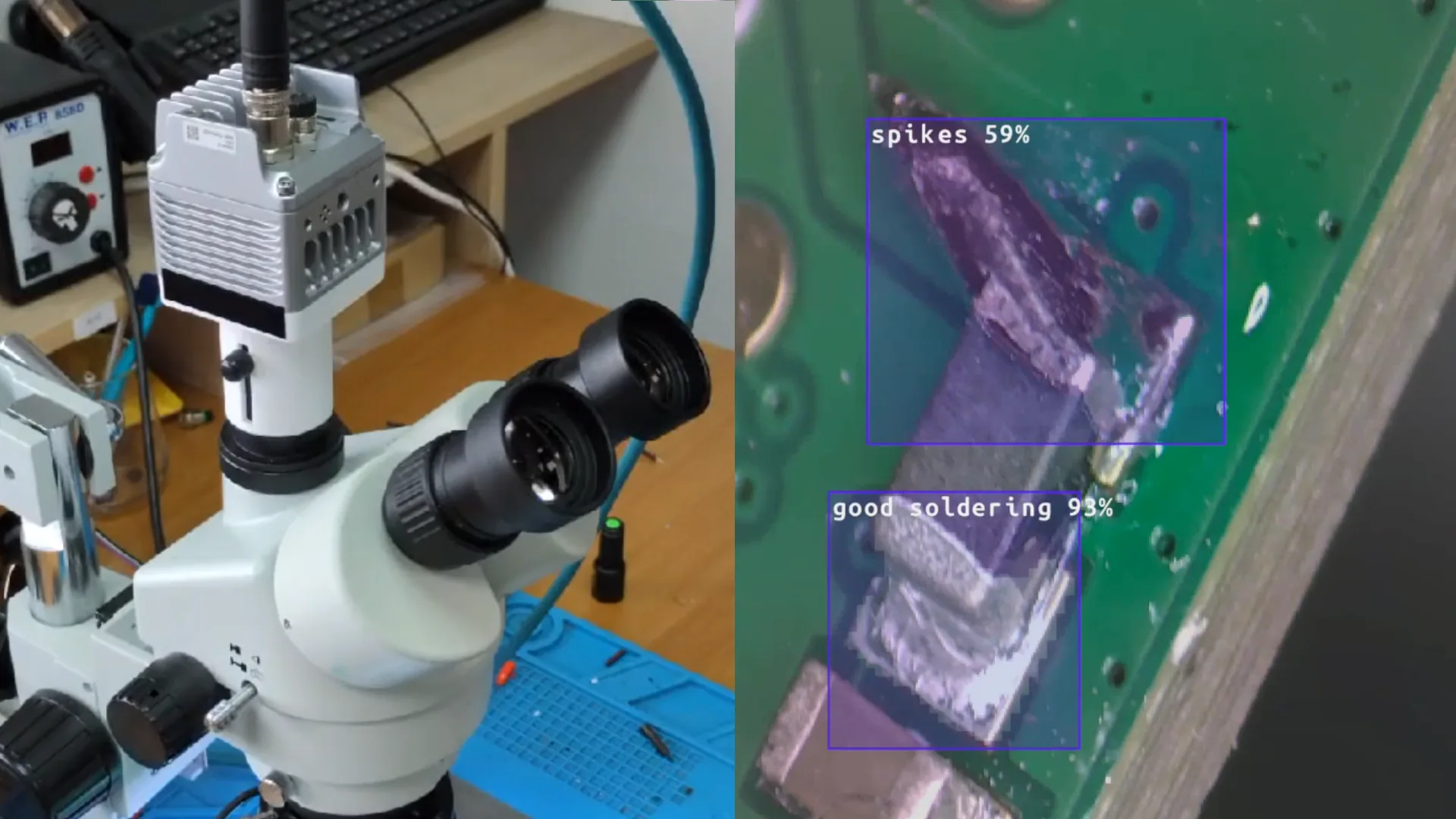 AI-powered soldering defect detection